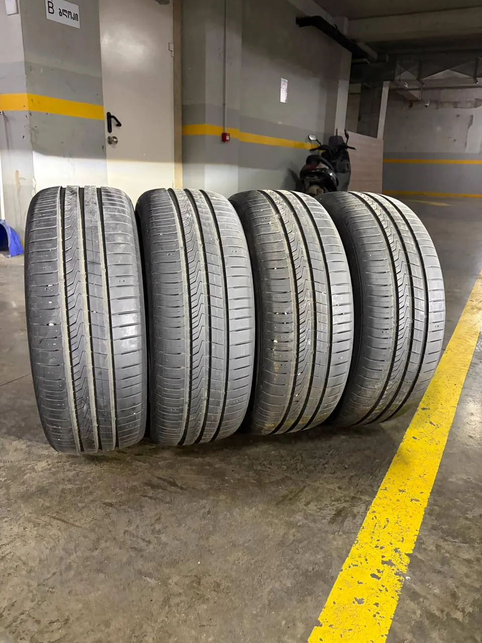 Летние шины Hankook и Continental 205-55 R16 1