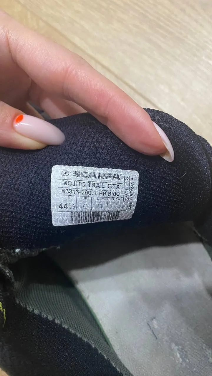 Треккинговые ботинки Scarpa Mojito Trail GTX 5