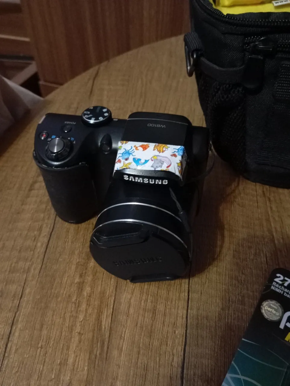 Фотоаппарат Samsung WB100 с сумкой и зарядкой 9