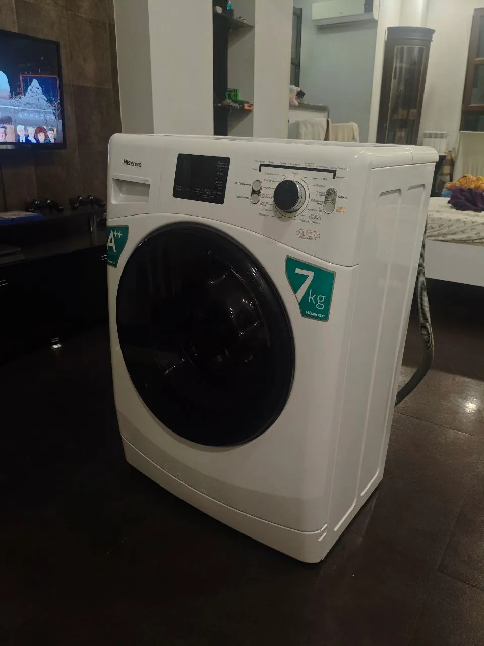 Стиральная машина Hisense 7 кг б/у 1