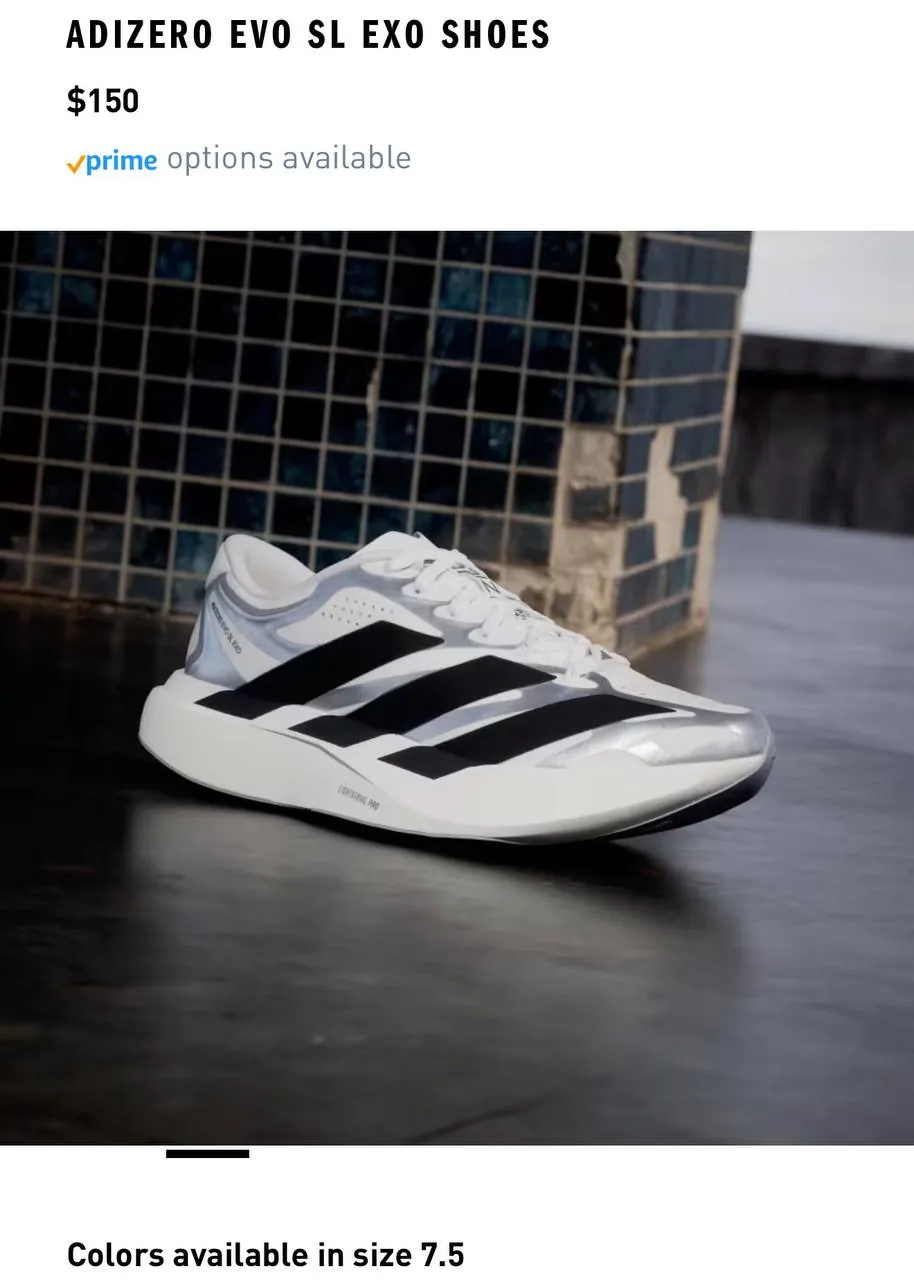 Кроссовки Adidas Adizero EVO SL для бега 1
