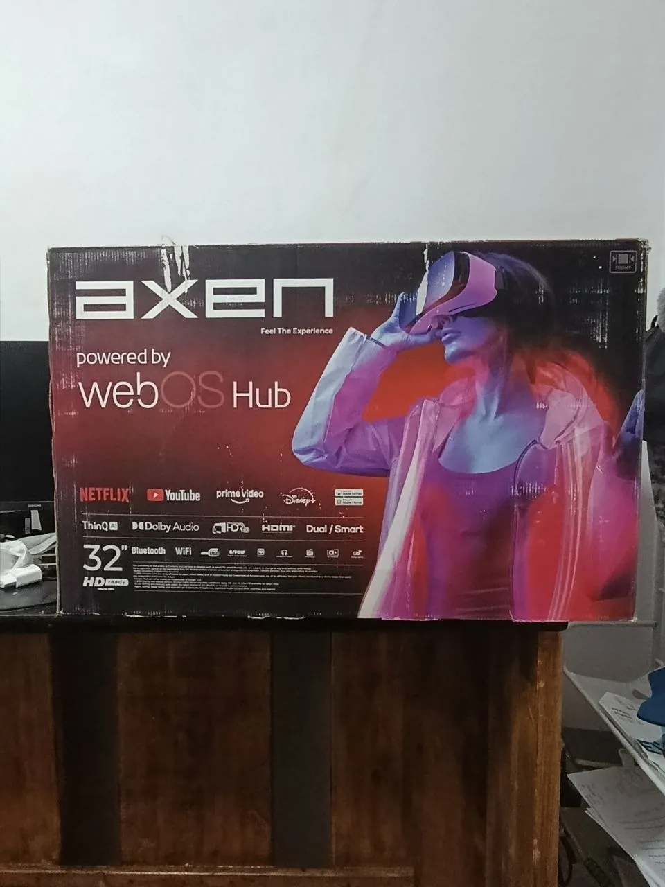 Телевизор AXEN Smart TV 32 дюйма webOS 2