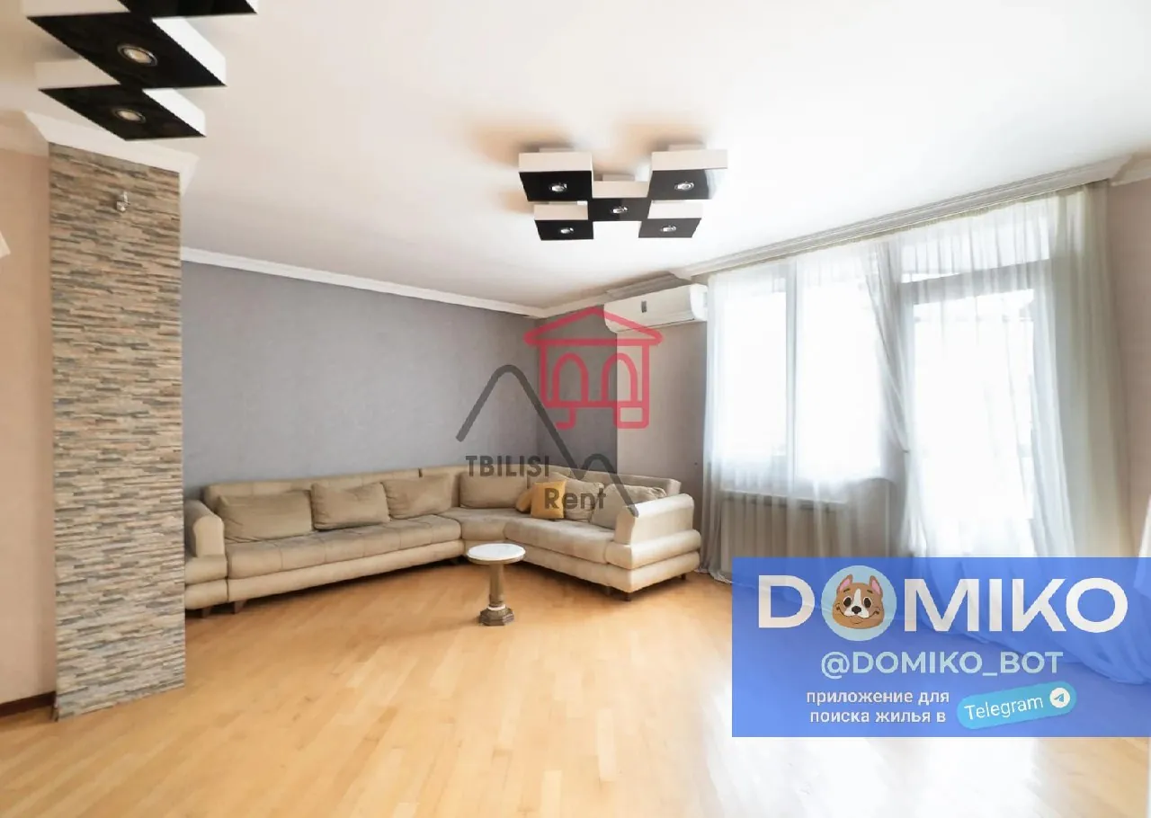 Квартира 110 м² с 2 спальнями в Дидубе 1