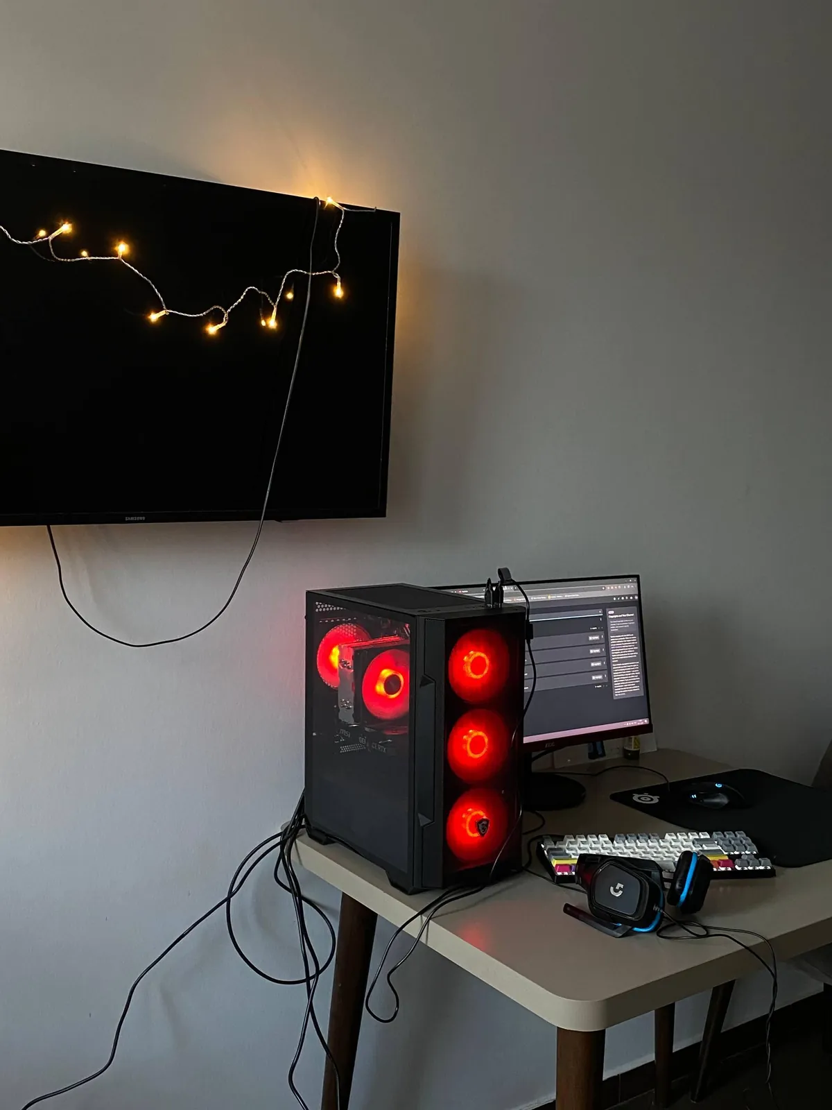 Игровой ПК с видеокартой RTX 4060 и периферией 1