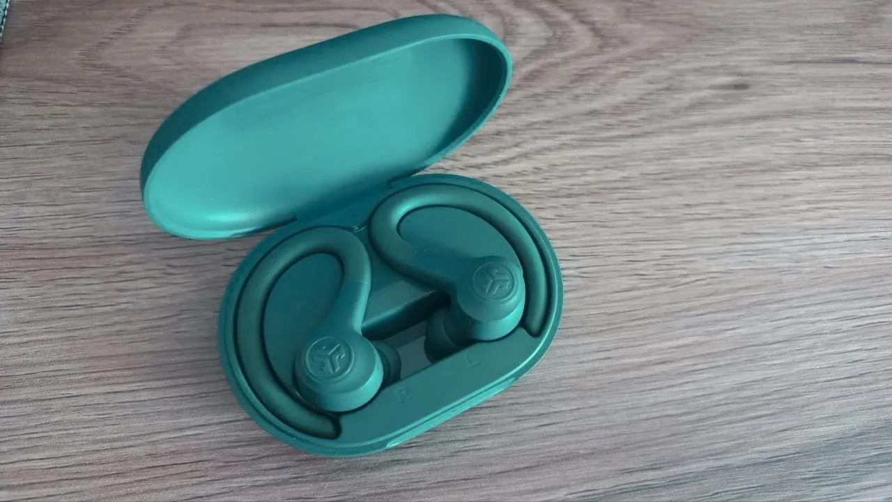 Наушники JLab GO Air Sport бирюзового цвета 2