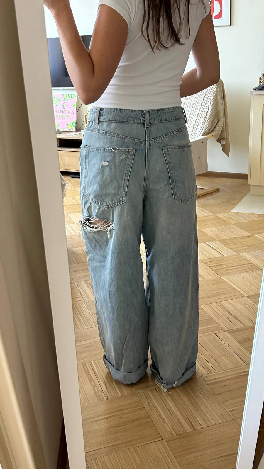 Джинсы Zara размера 38 4
