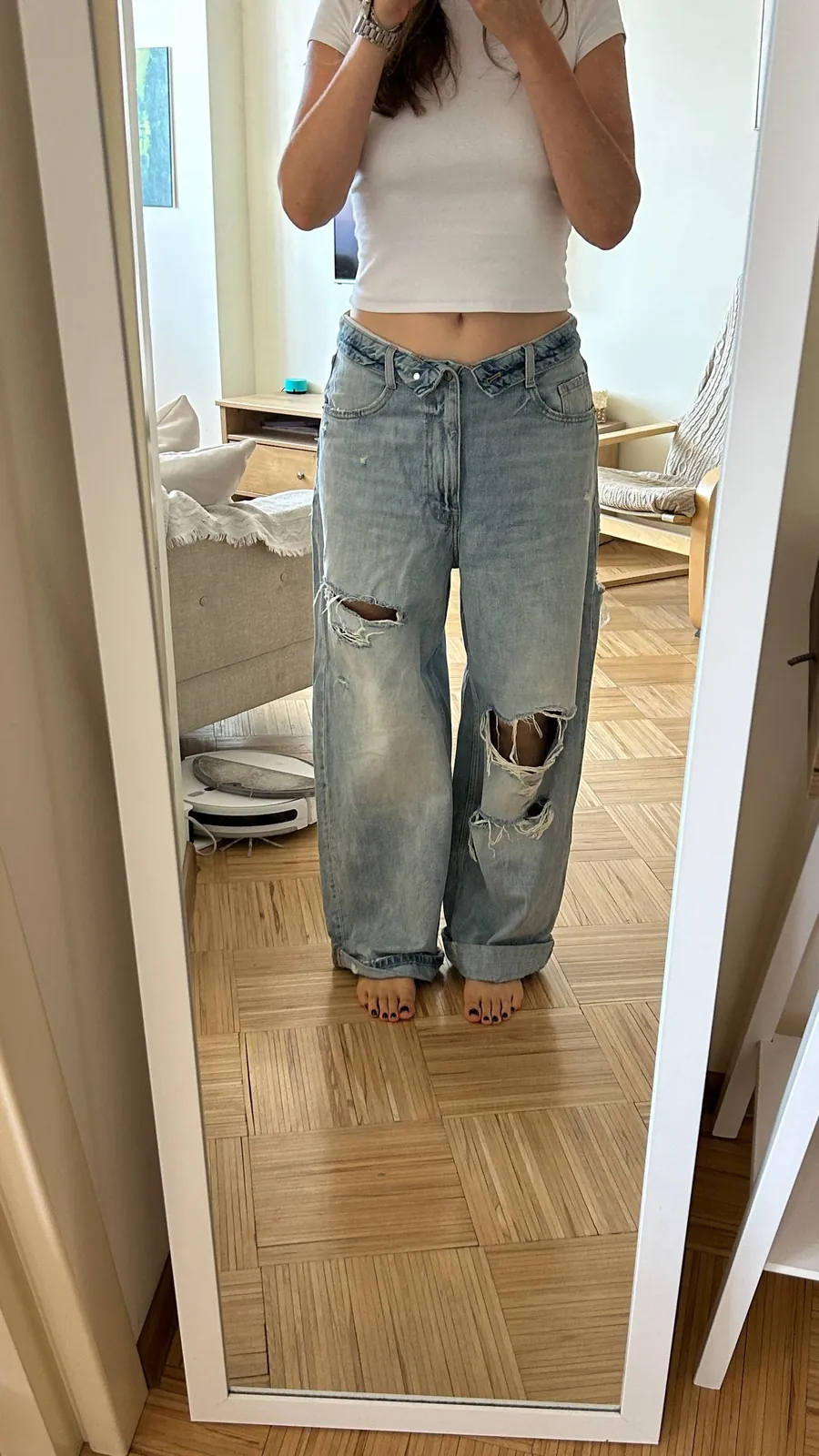 Джинсы Zara размера 38 1
