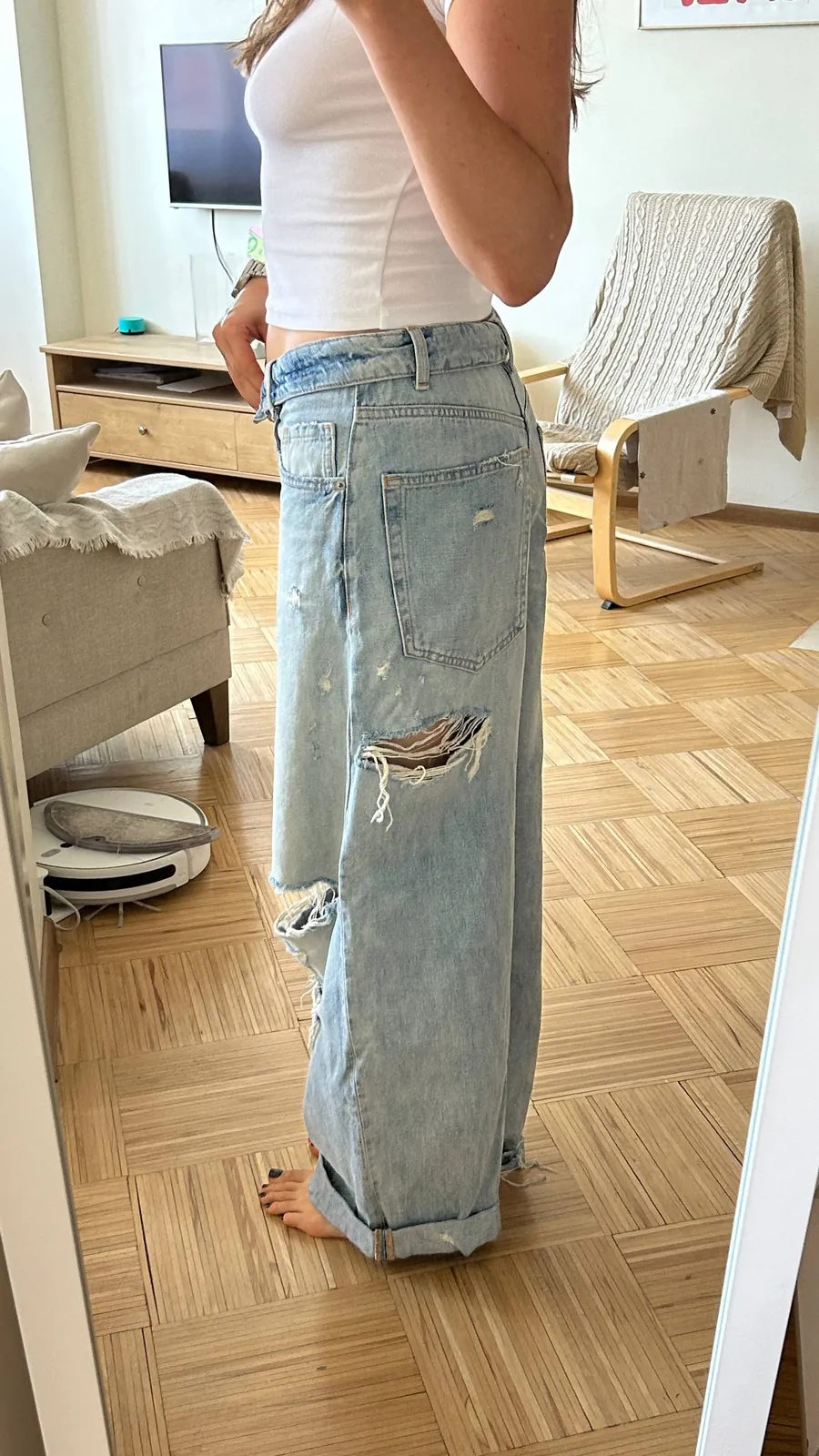 Джинсы Zara размера 38 3