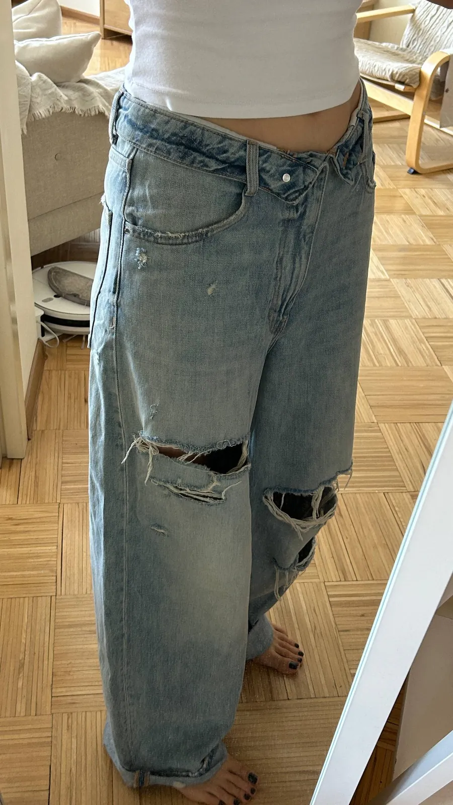 Джинсы Zara размера 38 5