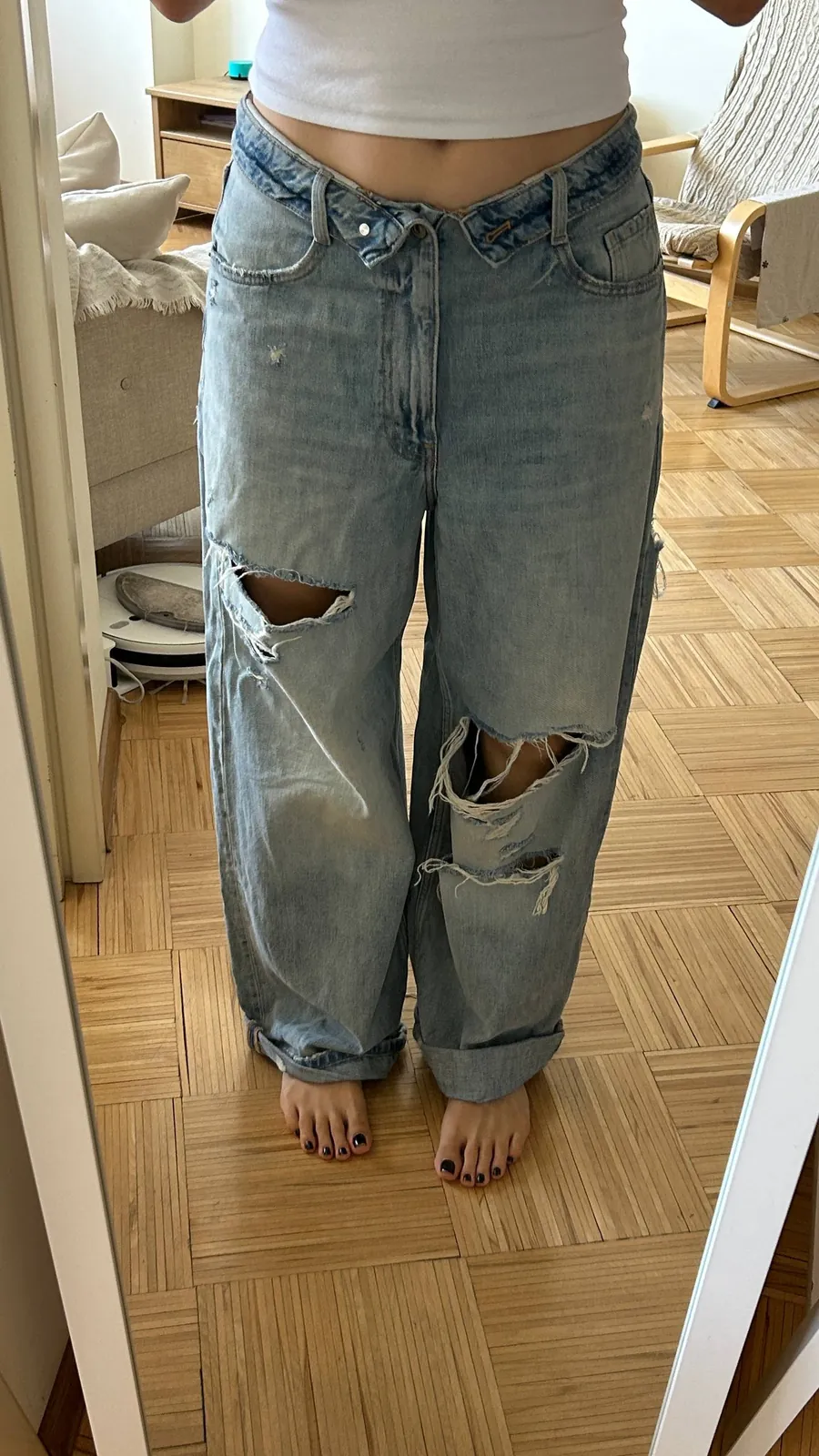 Джинсы Zara размера 38 2