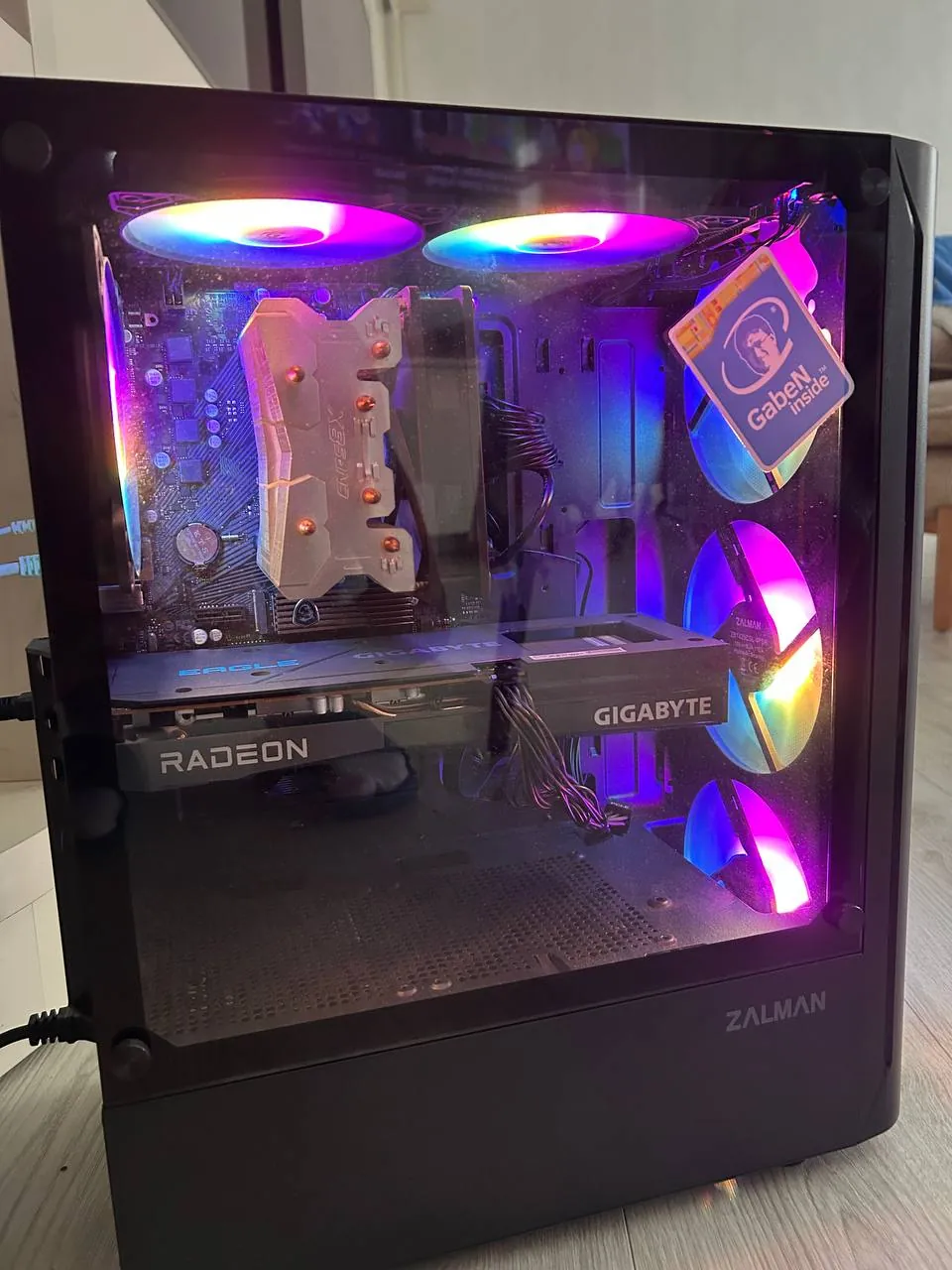 Игровой ПК Ryzen 5 3600 RX 6600 2