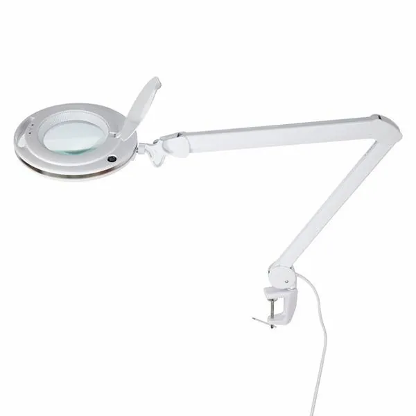 Лампа-лупа настольная с LED подсветкой 2