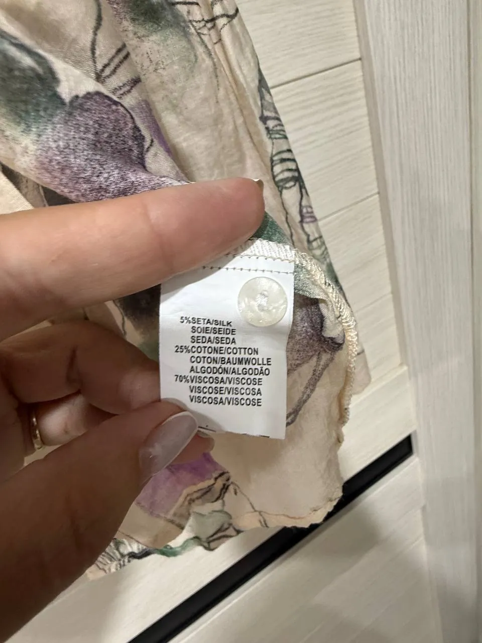 Летняя рубашка Made in Italy, размер M 4