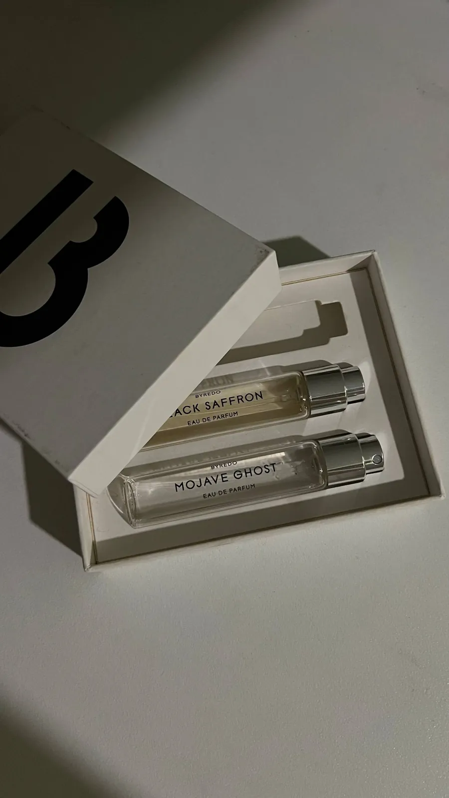 Духи Byredo Black Saffron и Mojave Ghost 1