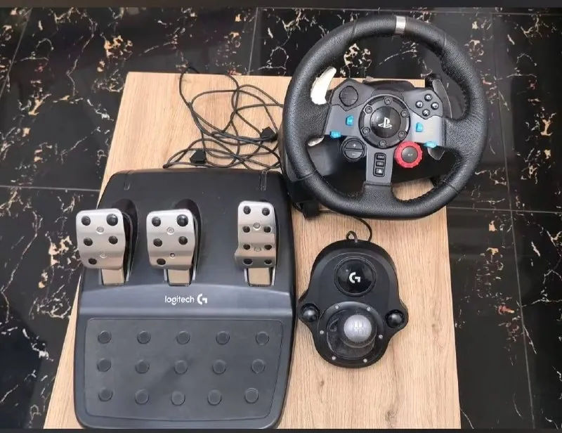 Руль Logitech G29 с педалями и коробкой передач 1
