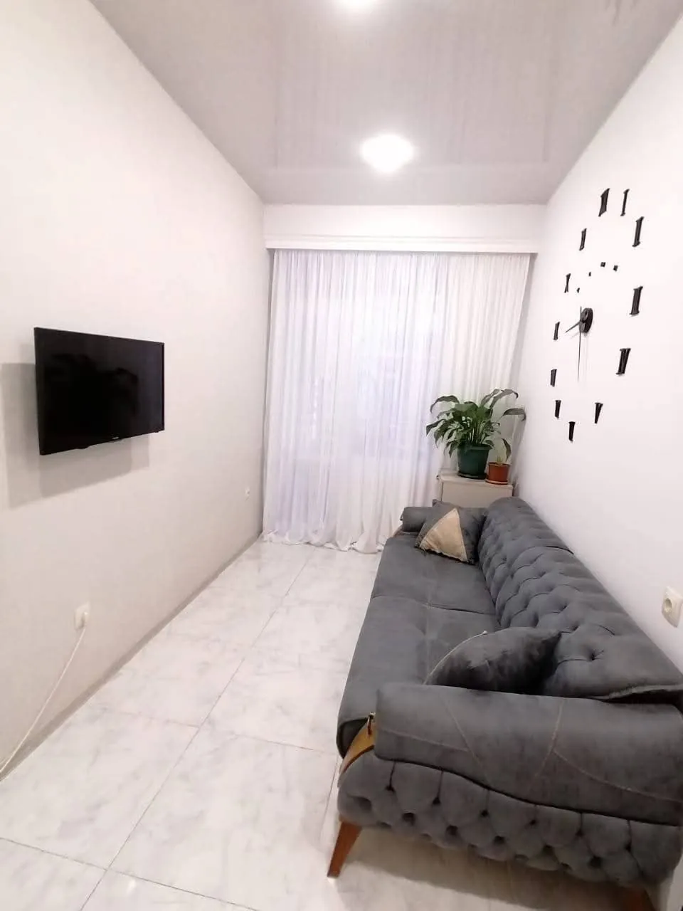 Квартира 55 м² с 2 спальнями на Инасаридзе 1