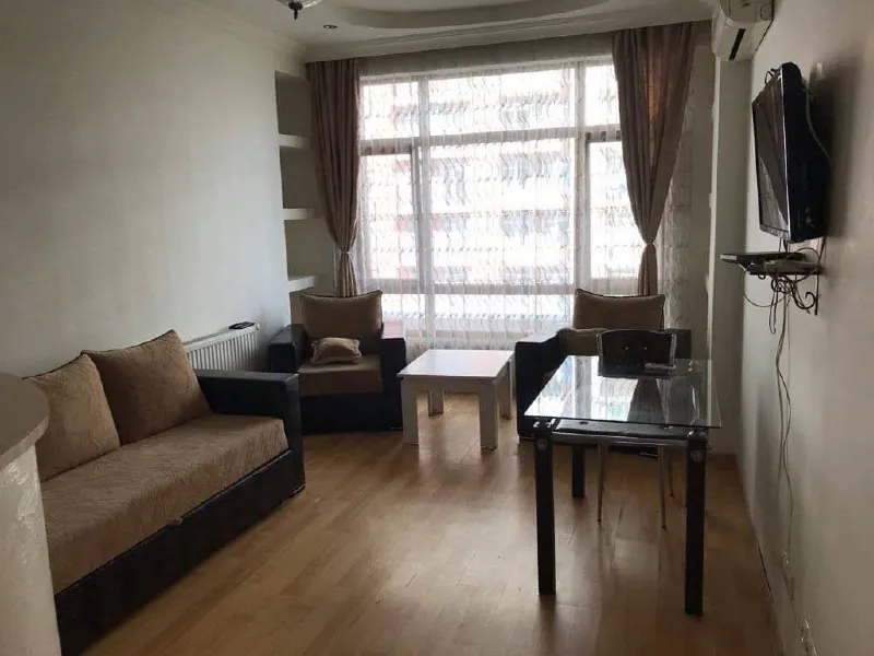 Квартира 56 м² с 1 спальней на Парнаваз Мепе 9