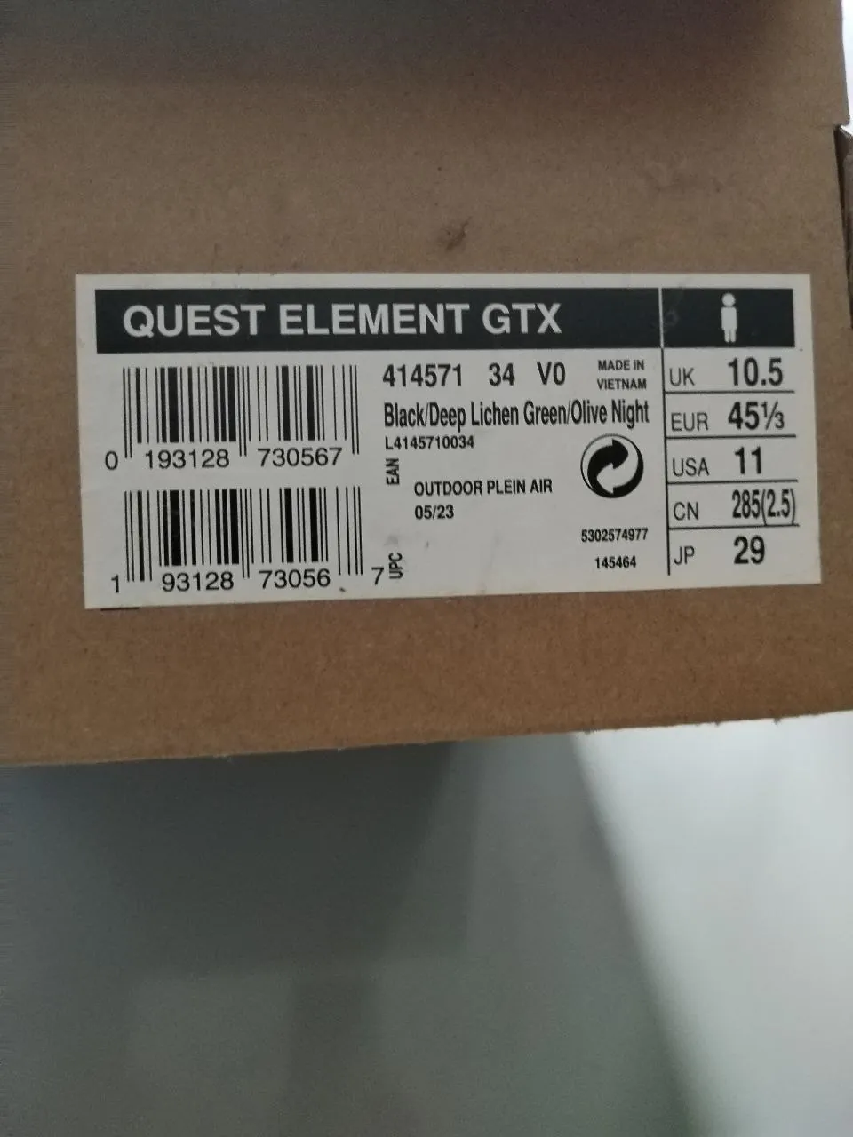 Треккинговые ботинки Salomon Quest Element GTX 6