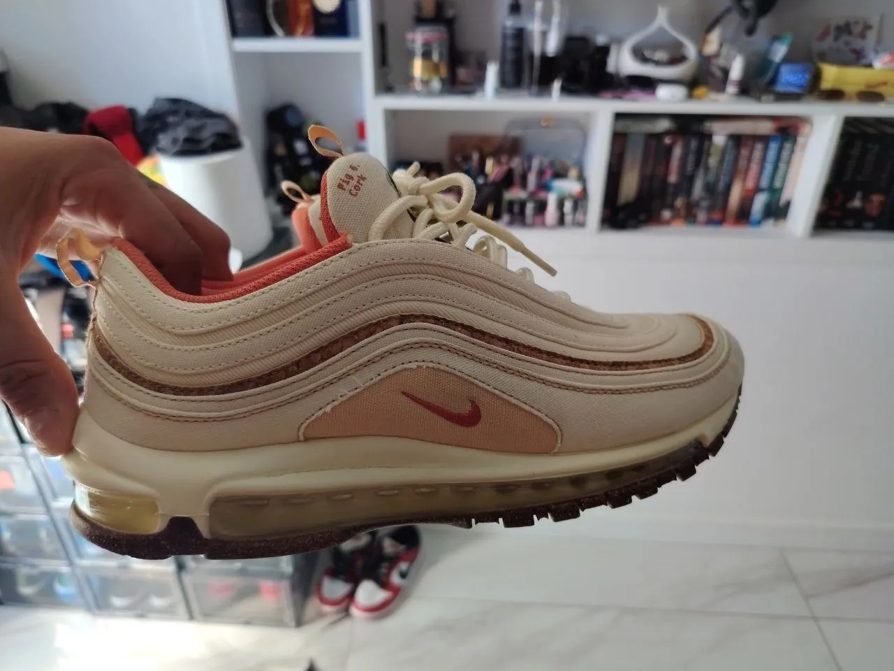 Кроссовки Nike Air Max 97 Coconut Milk, размер 43 5