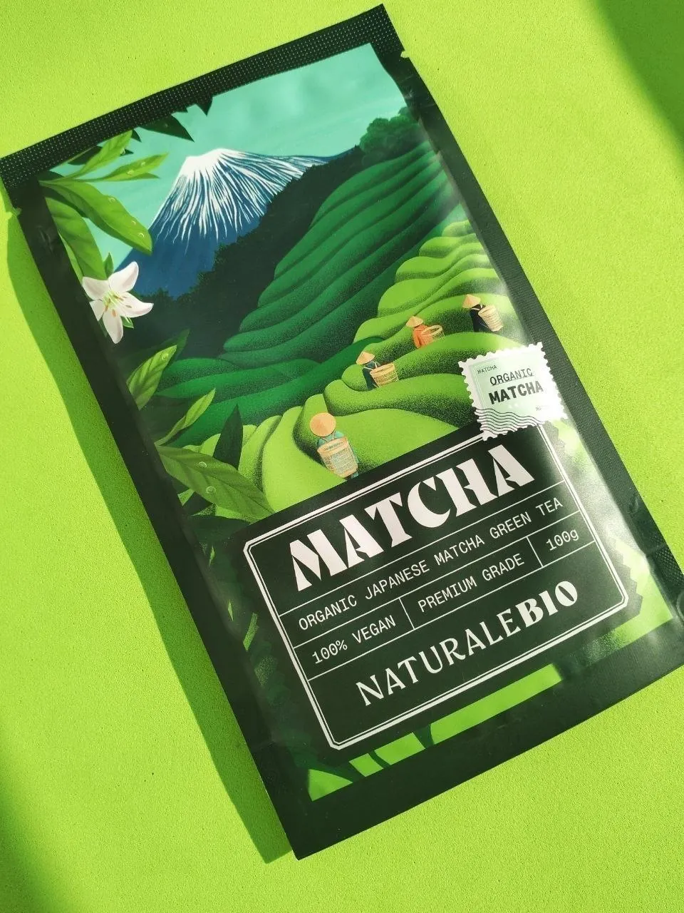 Японская матча премиум-класса 100 грамм 1