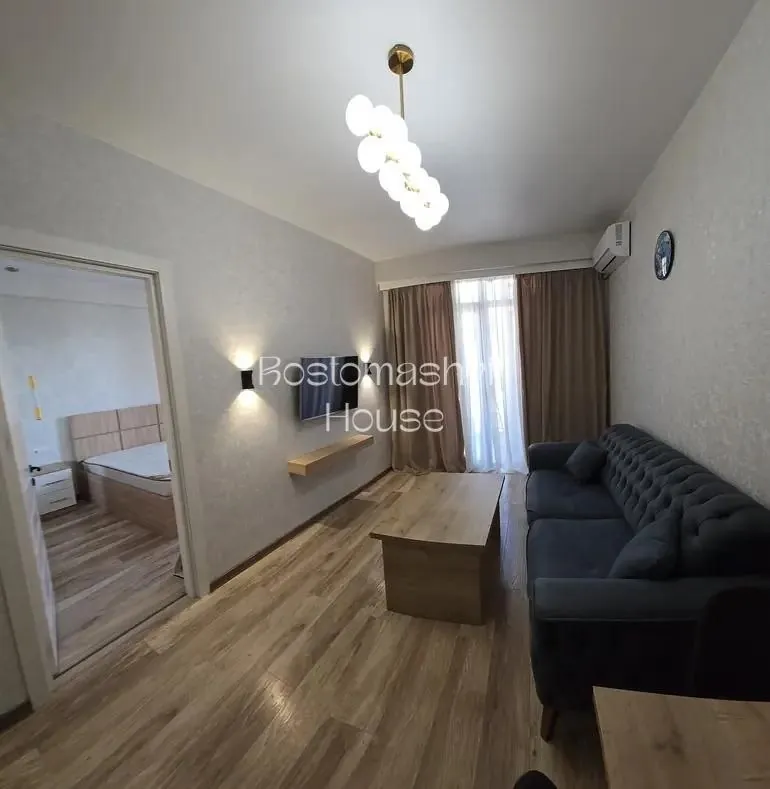 Квартира 55 м² с балконом в Сабуртало 1
