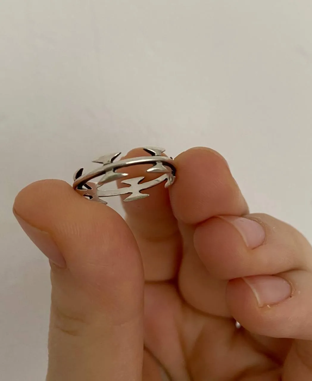 Серебряное кольцо Егоза размера 17 2