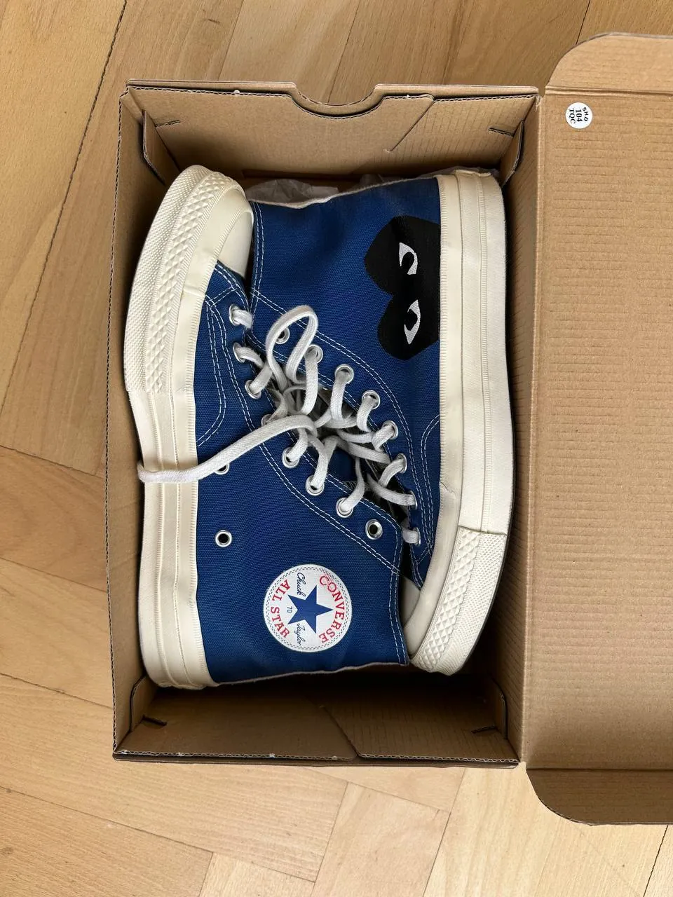 Кеды Converse и Comme des Garçons размера 40 4