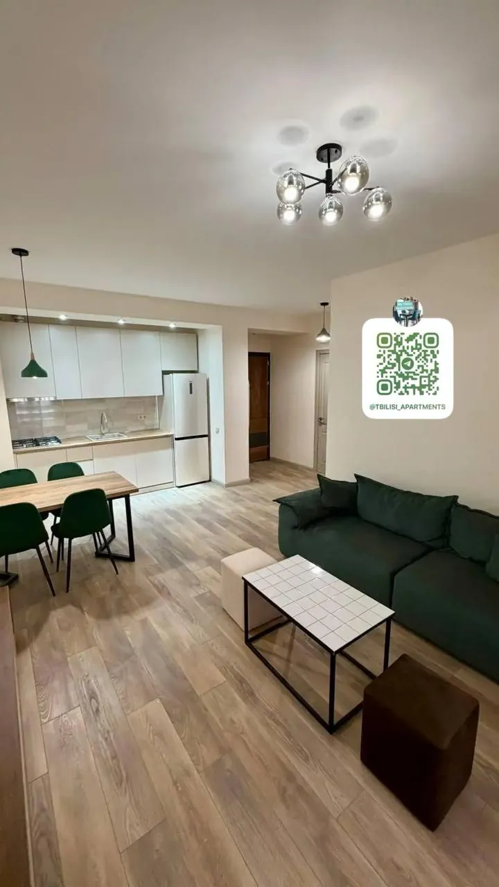 Квартира 58 м² с балконом в Лиси 1