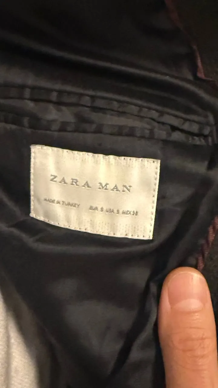 Мужское пальто бренда Zara Man 6