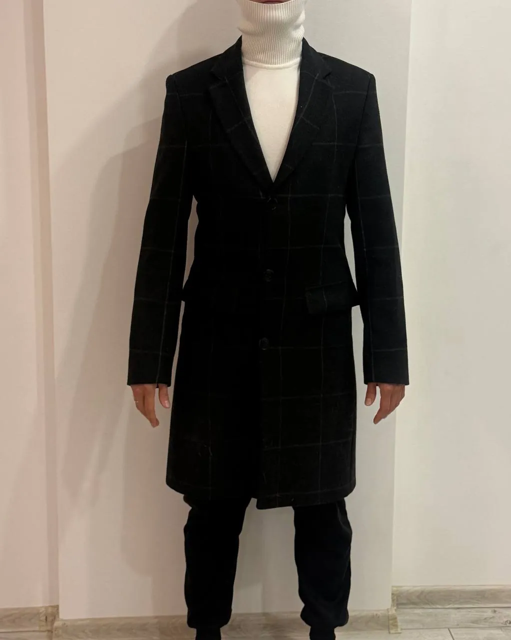 Мужское пальто бренда Zara Man 1
