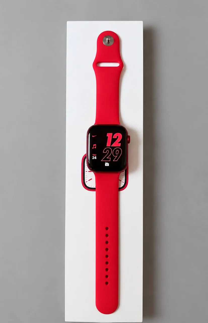 Apple Watch 7 серии и кеды DC новые 1