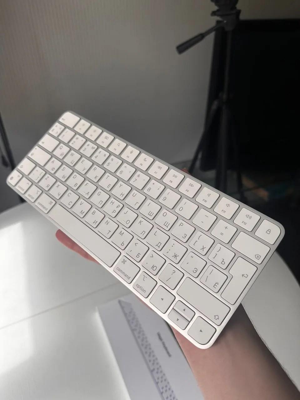 Клавиатура Apple Magic Keyboard A2450 серая 3