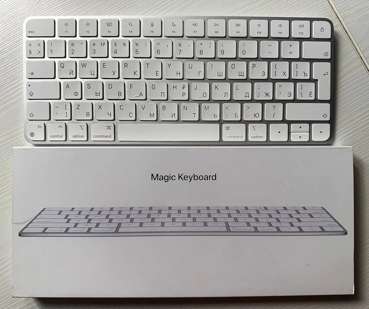 Клавиатура Apple Magic Keyboard A2450 серая 4