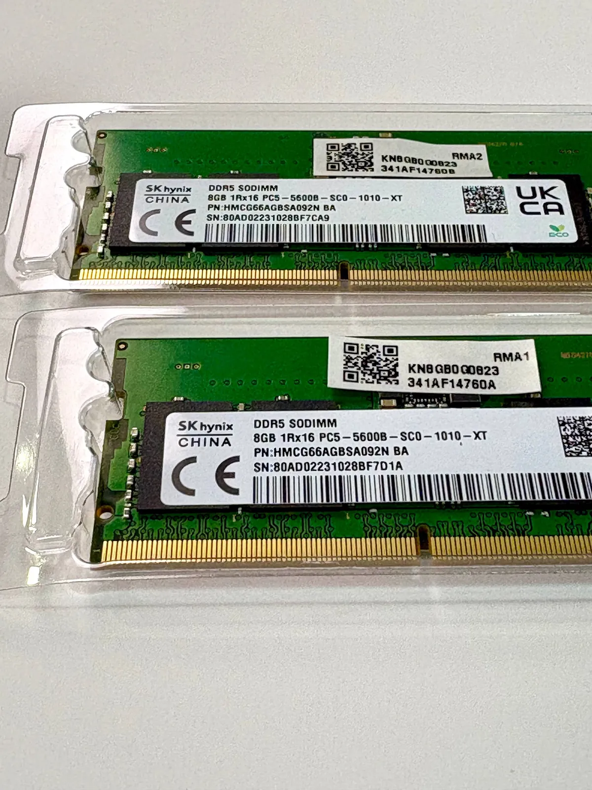 Оперативная память для ноутбука SK Hynix 16 ГБ 1