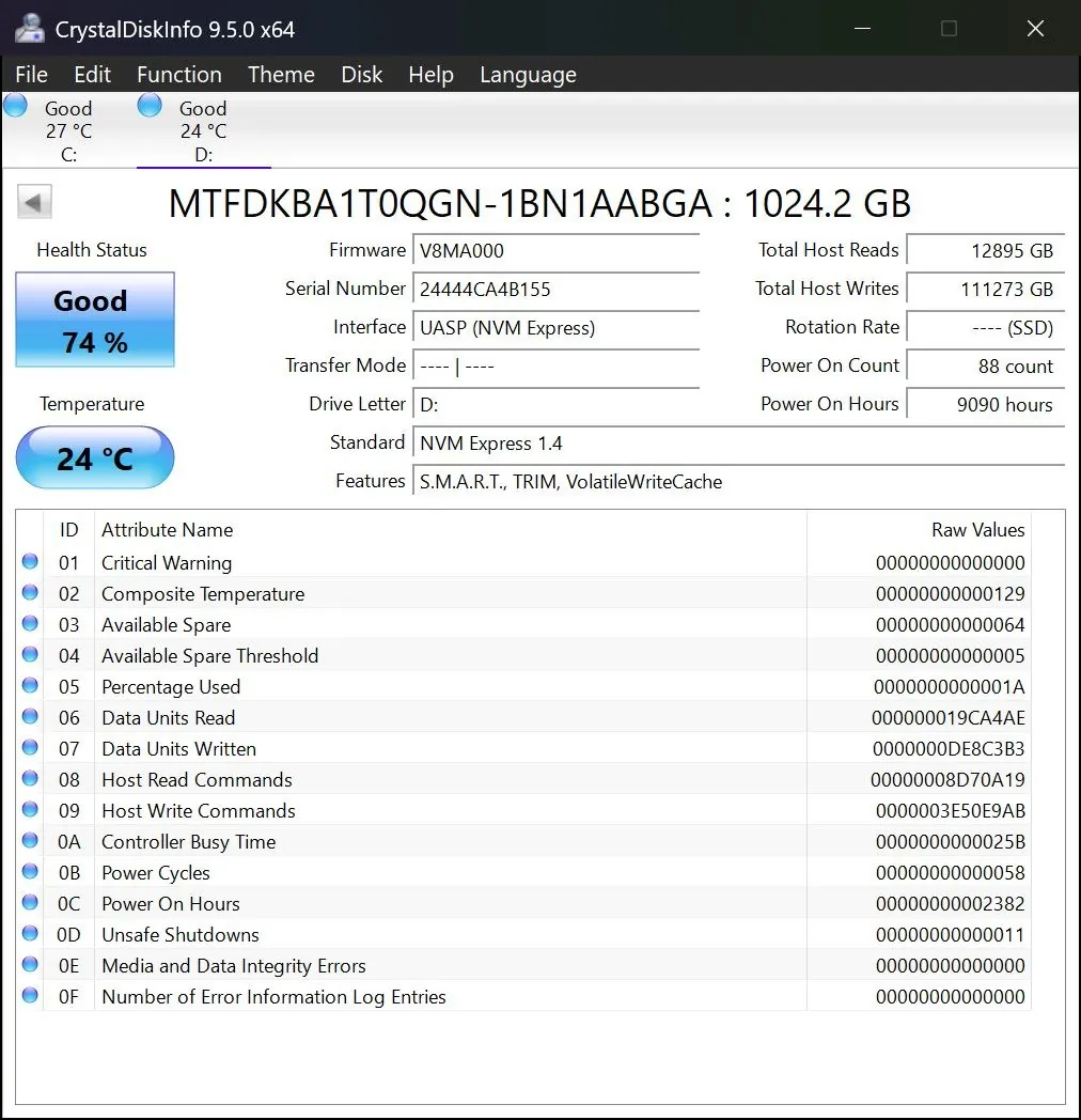 Ноутбук ASUS Vivobook и SSD Micron 5