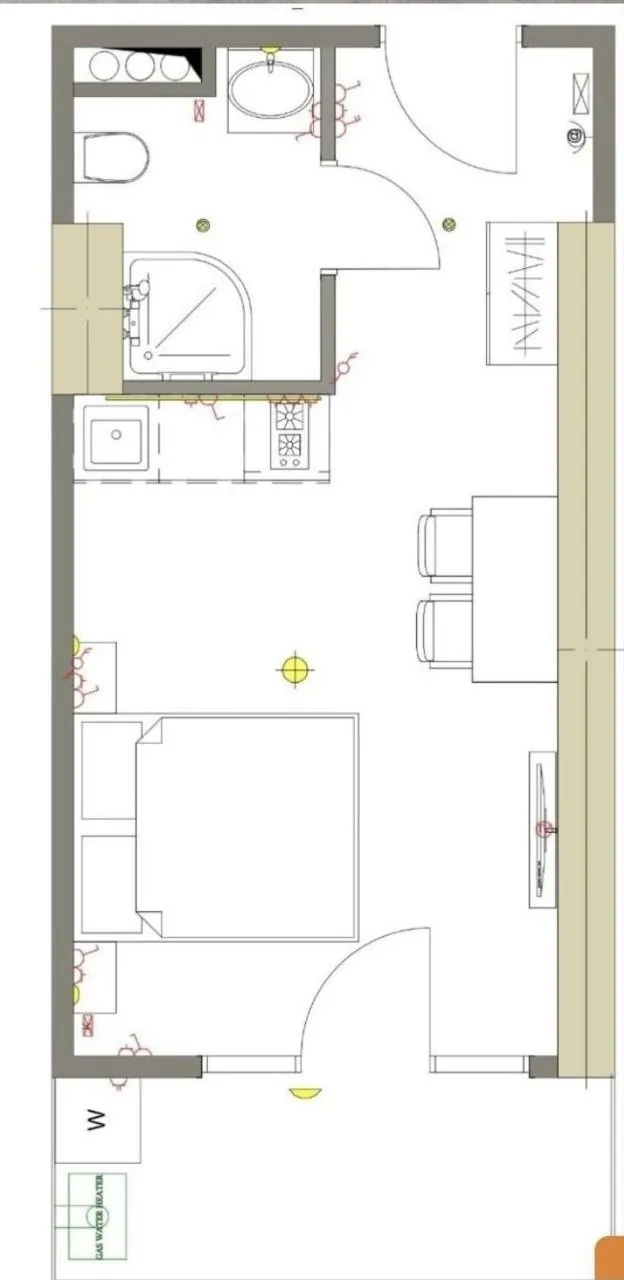 Студия 29 м² в ЖК Accent рядом с Аллеей Героев 8