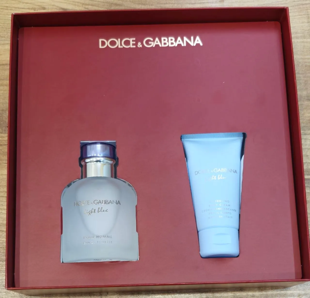 Подарочный набор Dolce & Gabbana Light Blue Pour Homme 2