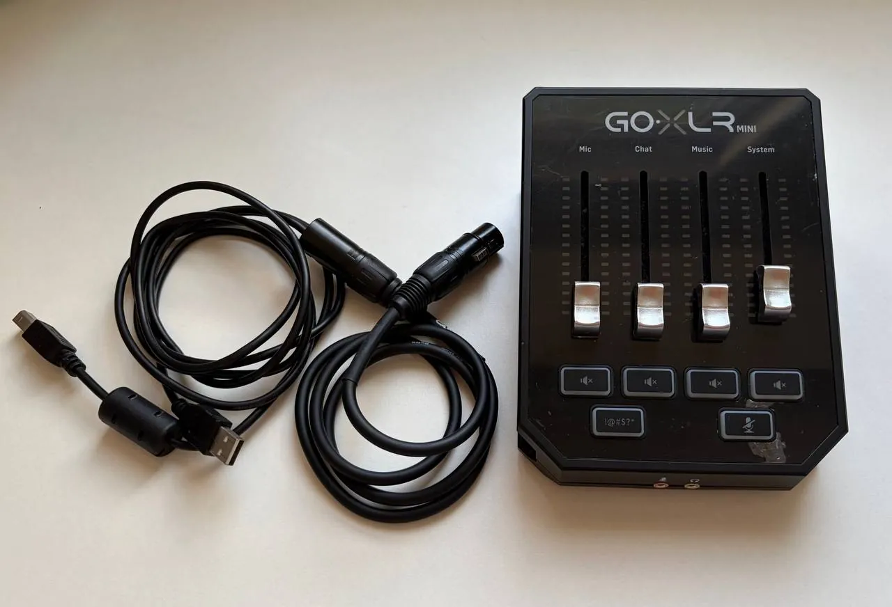 Звуковая карта GoXLR Mini для стриминга 2