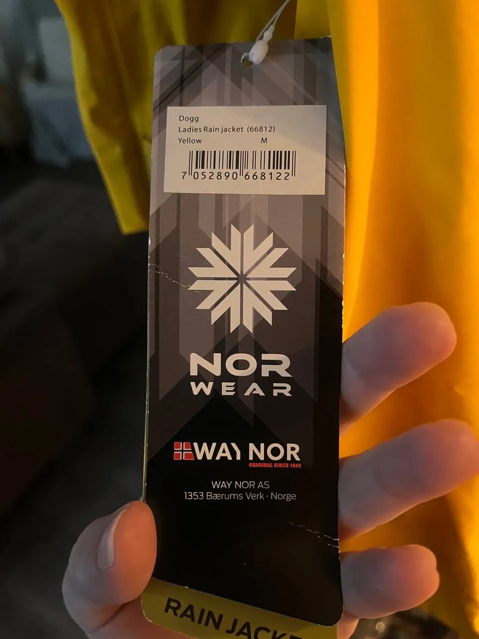 Непромокаемый плащ Way Nor размера M 4