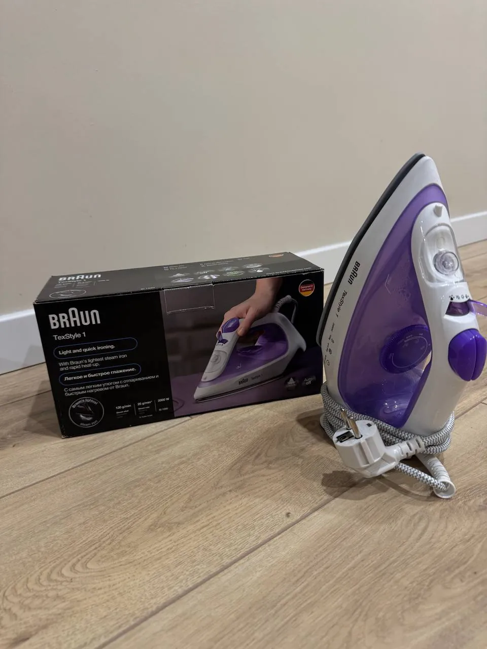 Утюг Braun с мощной подачей пара 1