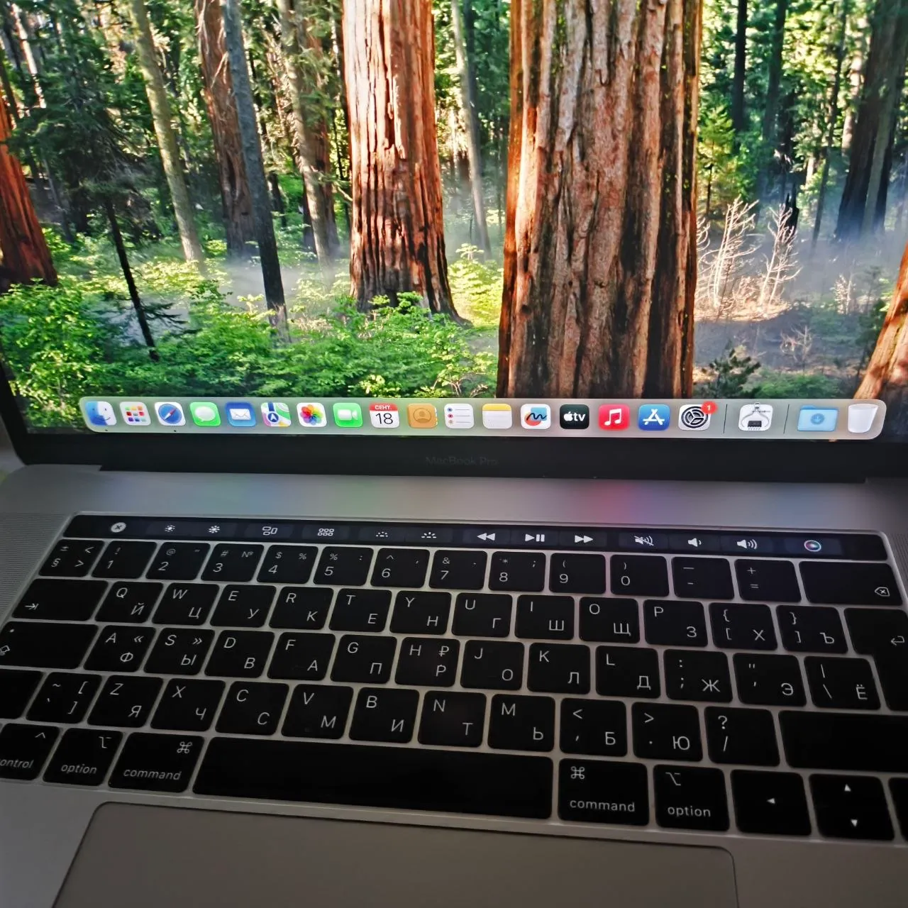 MacBook Pro 15 дюймов 2018 года 2