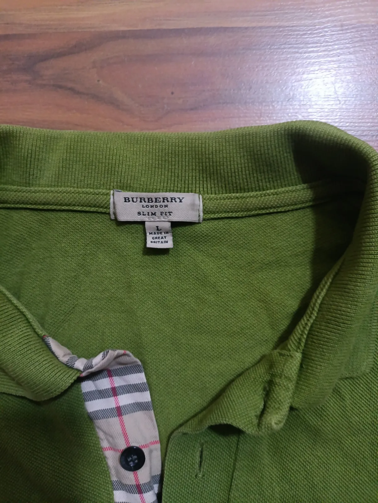 Поло Burberry slim fit размер L 3