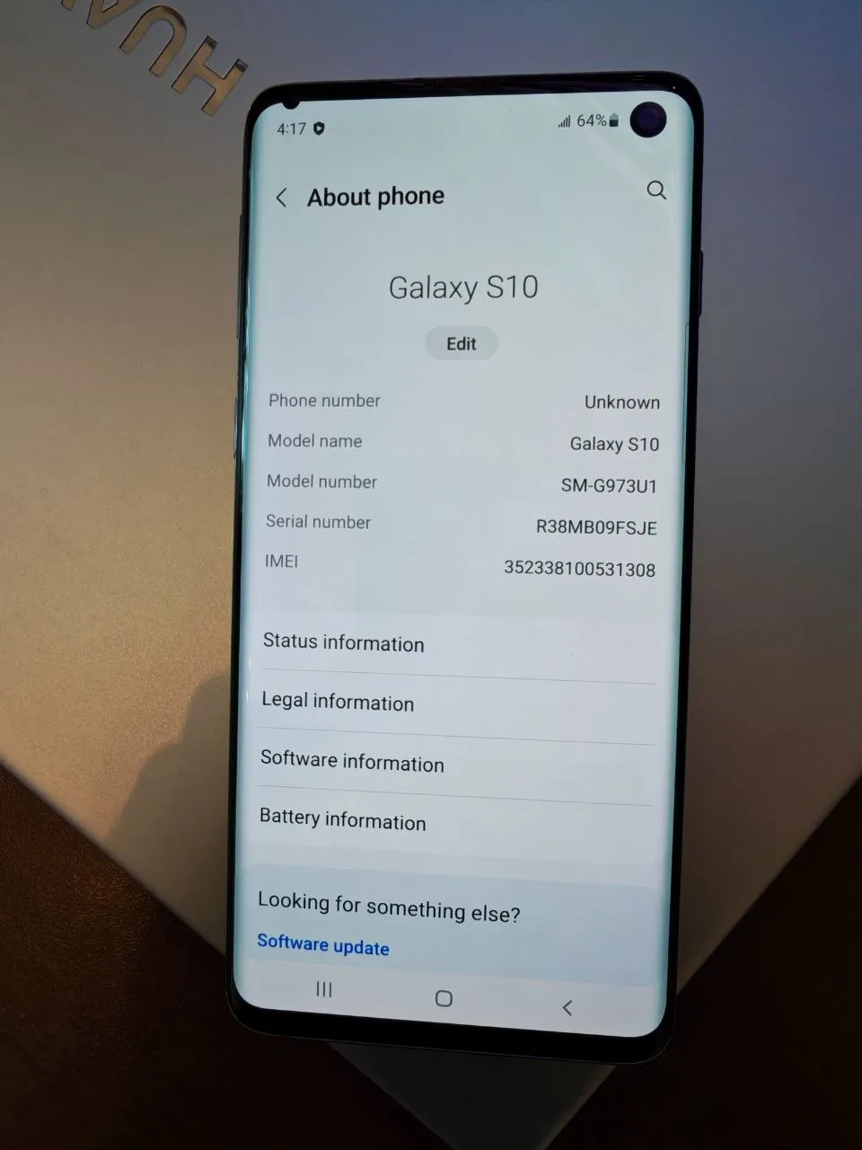 Смартфон Samsung Galaxy S10 2
