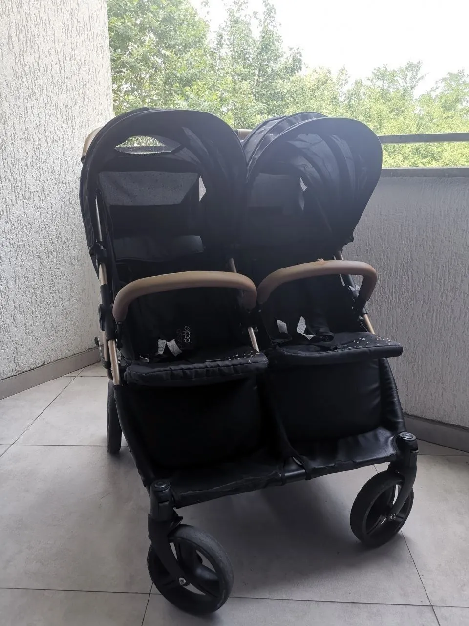 Коляска для двойни Chipolino Passo Doble 2