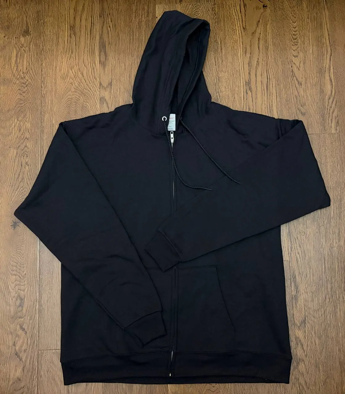 Флисовая толстовка худи Hanes размера L 1