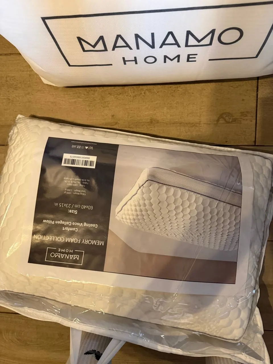 Ортопедическая подушка Visco Comfort с эффектом памяти 3