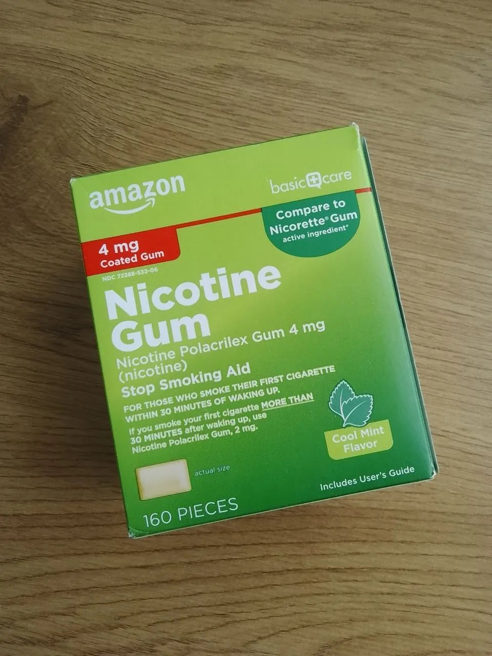 Никотиновая жвачка Amazon 160шт 1
