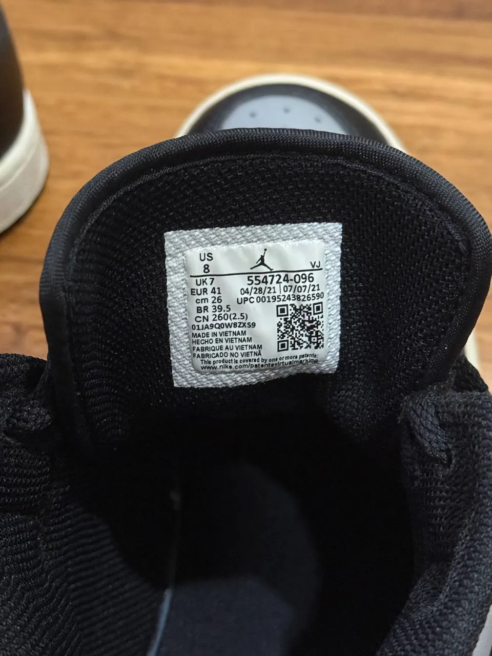 Мужские кроссовки Nike Air Jordan US 8 4