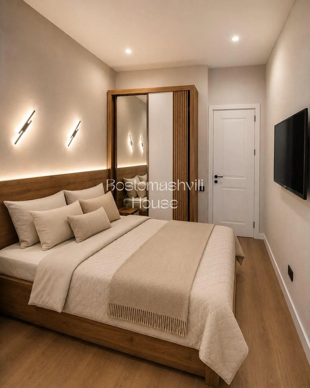 Квартира 100 м² с паркингом в Сабуртало 5