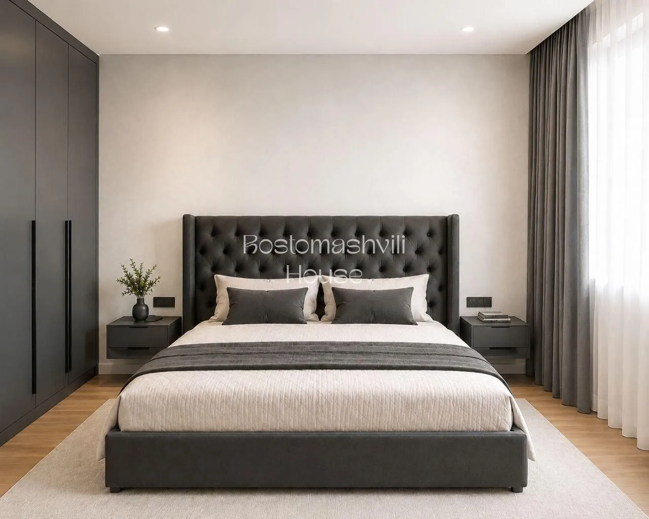 Квартира 100 м² с паркингом в Сабуртало 2